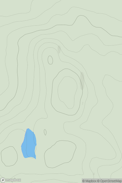 Thumbnail image for Cnoc an t-Samhlaidh [Islay] showing contour plot for surrounding peak